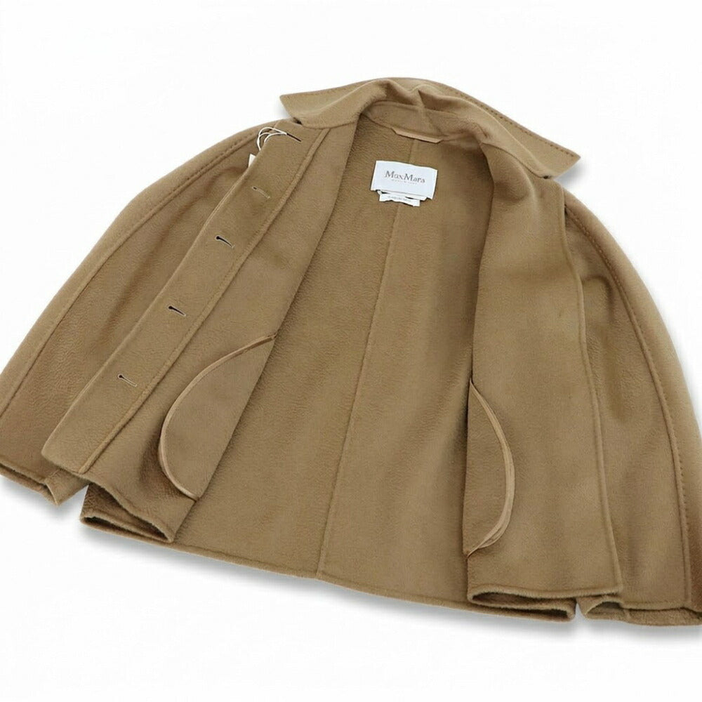 Max Mara ジャケット キャメル MIDAS ショート丈 コート スプレッドカラー 21086051