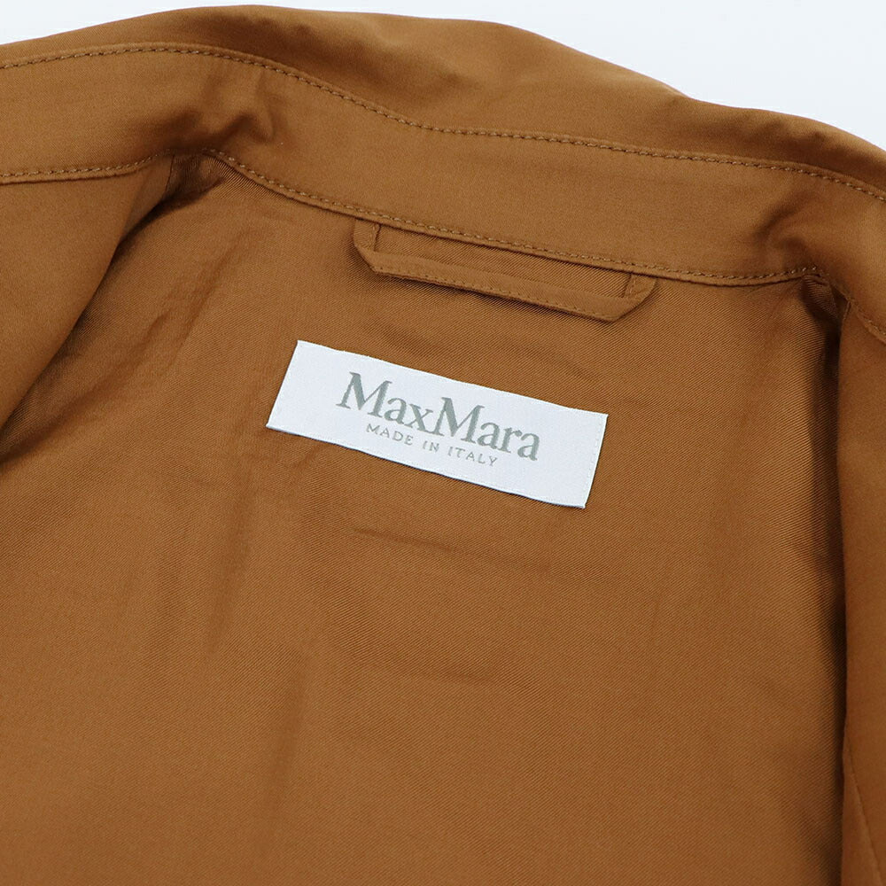 Max Mara ブラウス オレンジブラウン AGIATE ショート丈 ジャケット 11041102