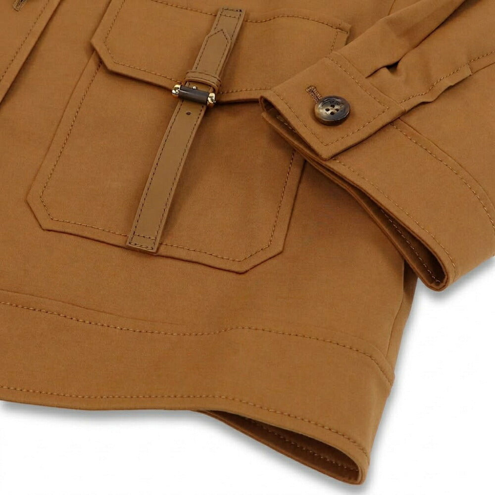 Max Mara ブラウス オレンジブラウン AGIATE ショート丈 ジャケット 11041102