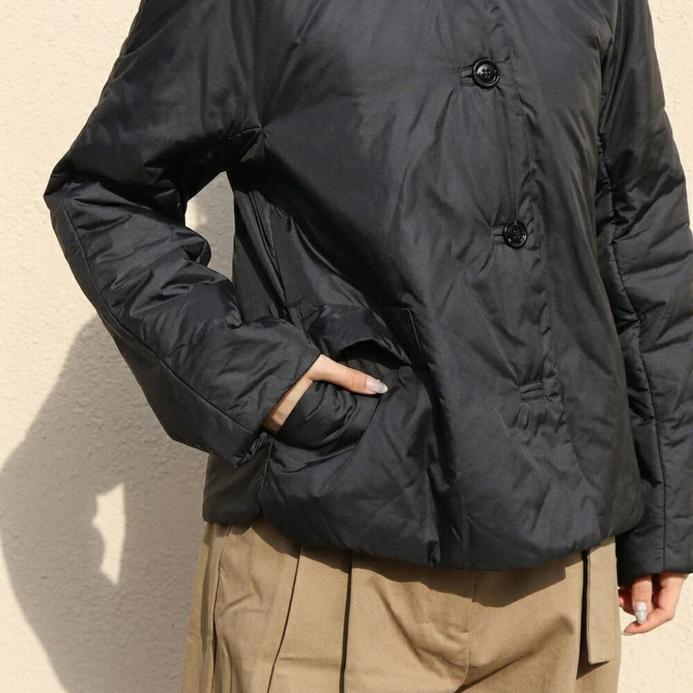 Max Mara ジャケット ブラック キャメル パディングジャケット ショート丈  29486084