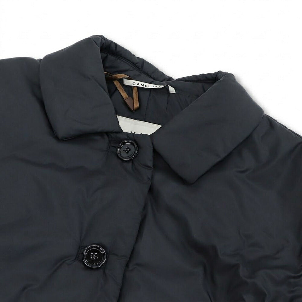 Max Mara ジャケット ブラック キャメル パディングジャケット ショート丈  29486084