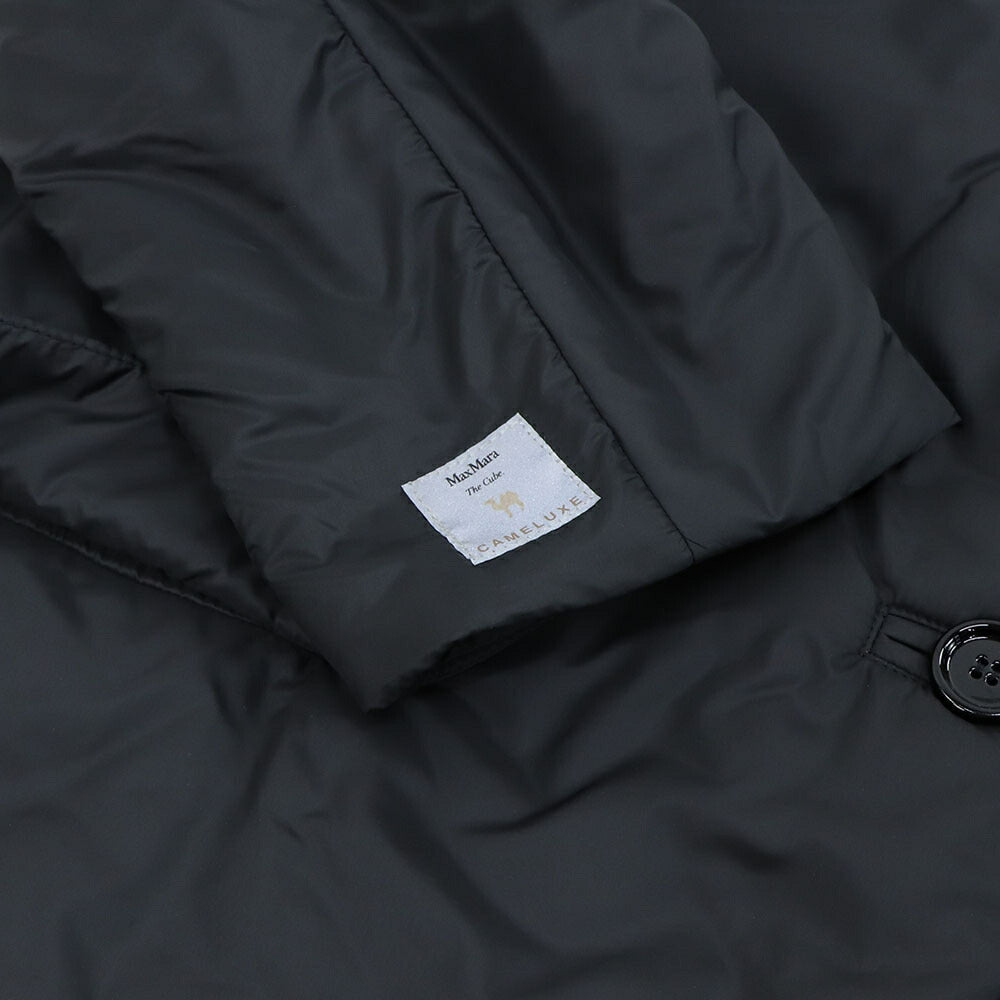 Max Mara ジャケット ブラック キャメル パディングジャケット ショート丈  29486084