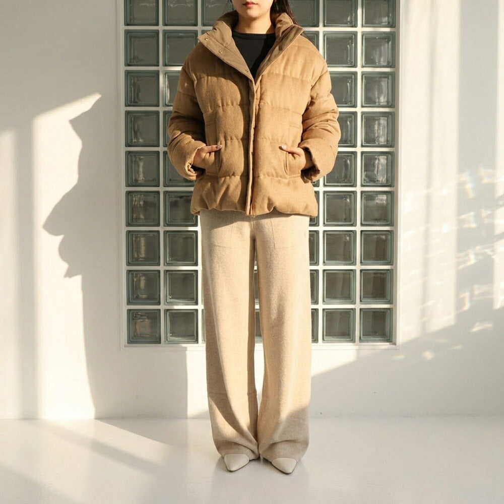 Max Mara ダウンウェア キャメル リバーシブル ダウン キルティング ショート丈 29486075