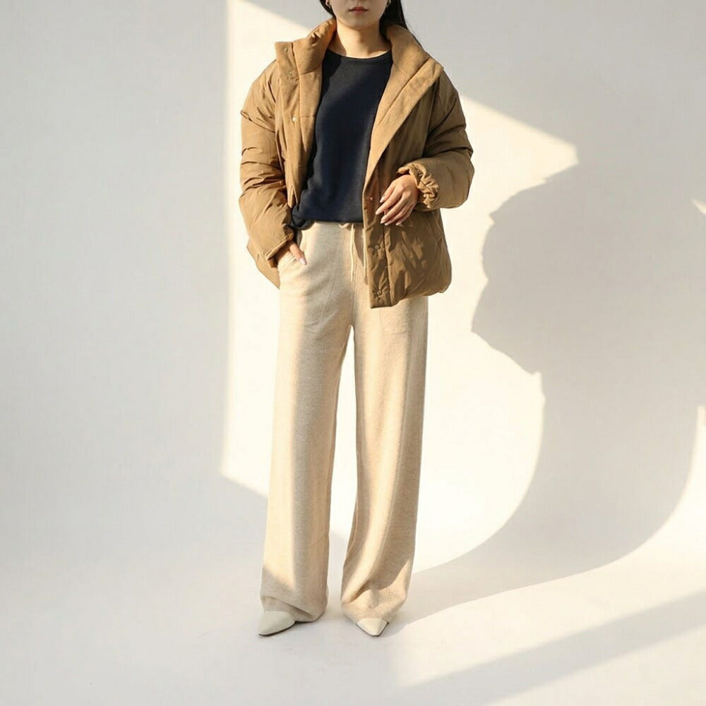 Max Mara ダウンウェア キャメル リバーシブル ダウン キルティング ショート丈 29486075