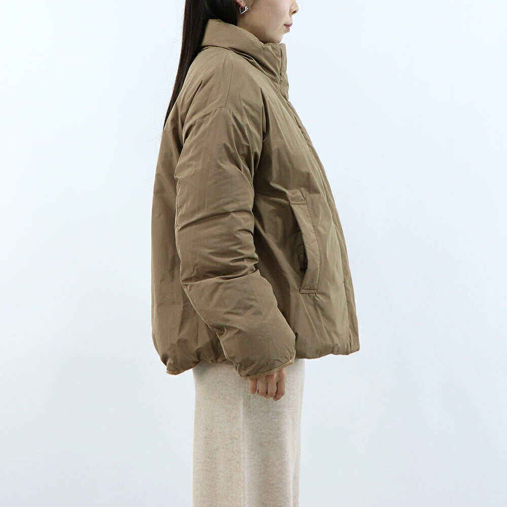 Max Mara ダウンウェア キャメル リバーシブル ダウン キルティング ショート丈 29486075