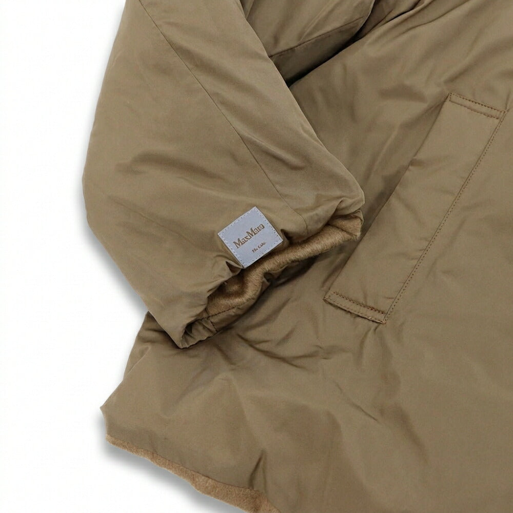 Max Mara ダウンウェア キャメル リバーシブル ダウン キルティング ショート丈 29486075