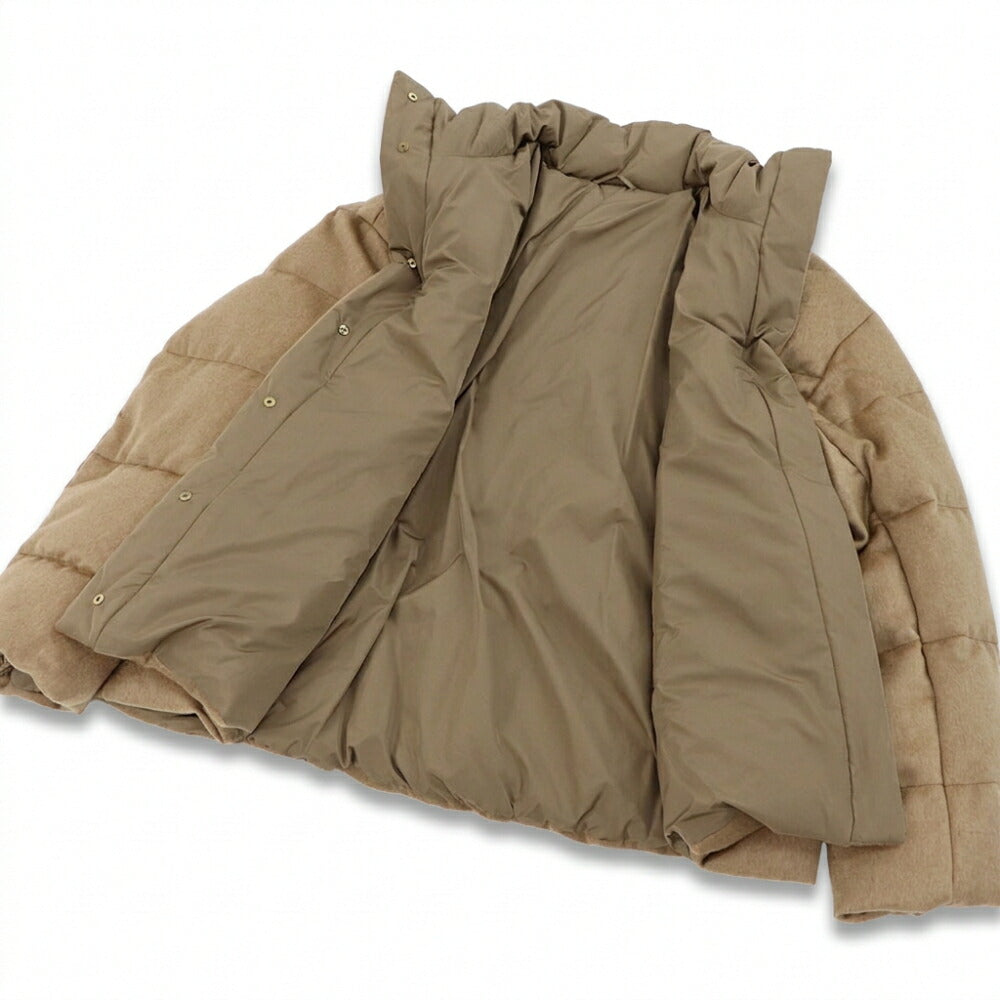 Max Mara ダウンウェア キャメル リバーシブル ダウン キルティング ショート丈 29486075