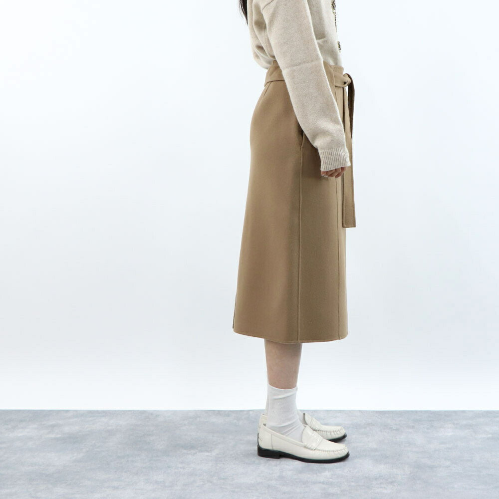 Max Mara スカート ブラウン ALEC ペンシルスカート ミディ丈 29106033