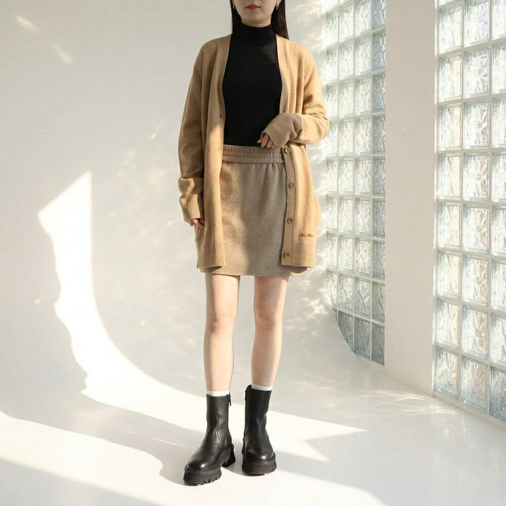 Max Mara スカート キャメル ポリアミド ミニ丈 タイトスカート 21776012