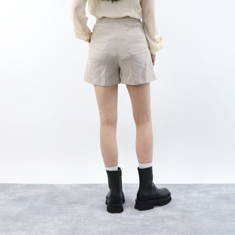 Max Mara ショートパンツ ベージュ JESSICA Aライン ハイウエスト 11781012