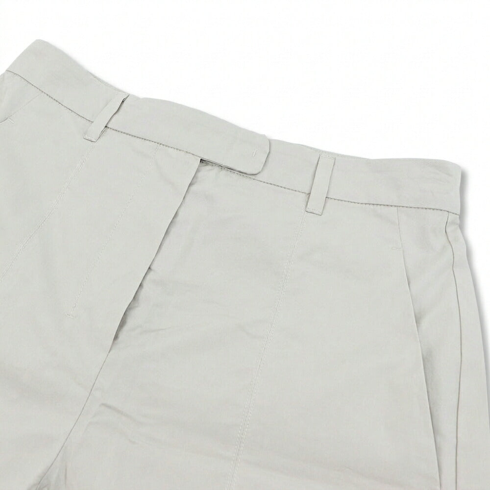 Max Mara ライトグレー ベージュ アンクル丈 ワイドパンツ 29136021