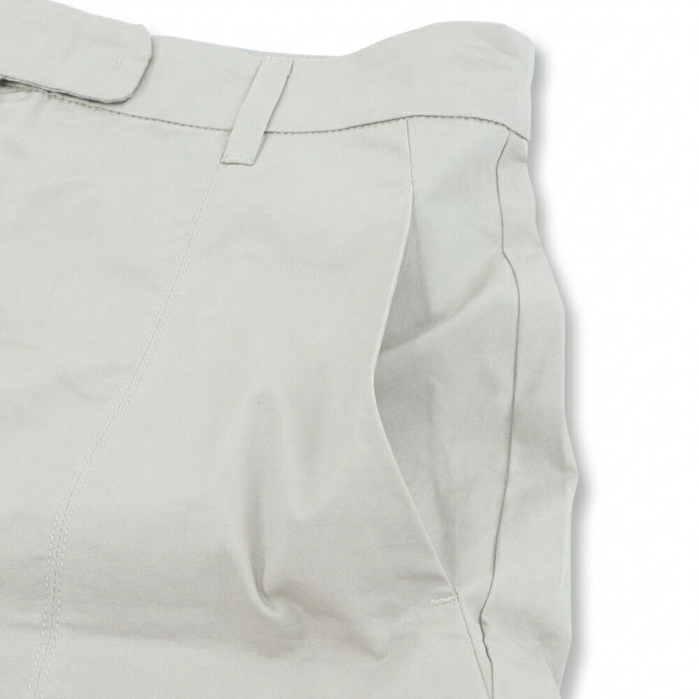 Max Mara ライトグレー ベージュ アンクル丈 ワイドパンツ 29136021