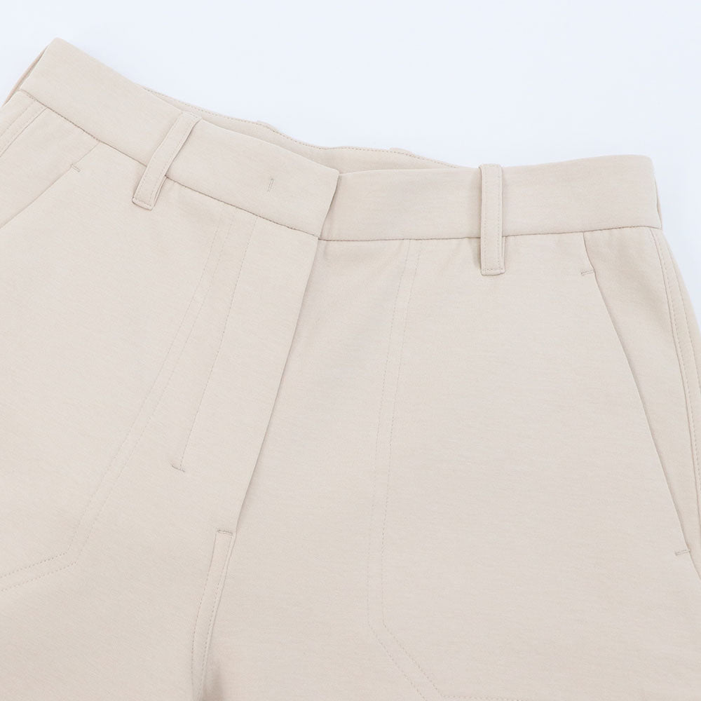 Max Mara ロングパンツ アイボリー ダンボールニット スウェット