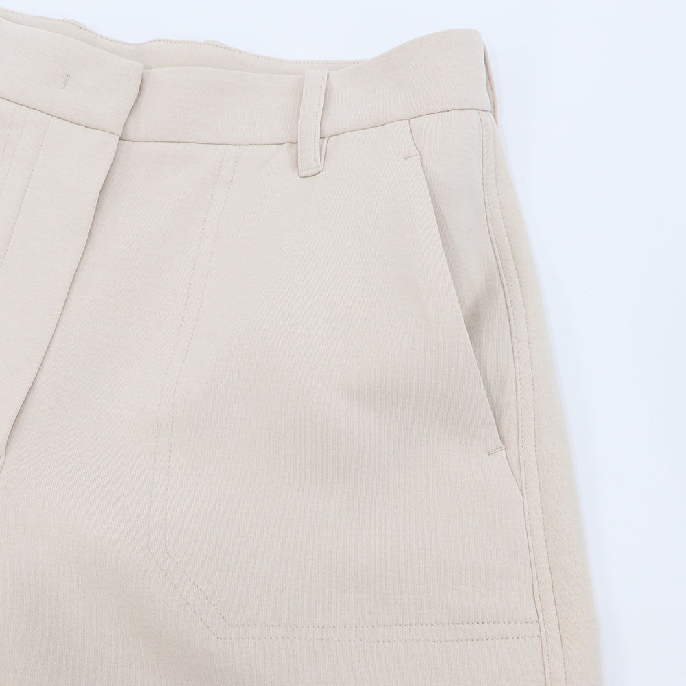 Max Mara ロングパンツ アイボリー ダンボールニット スウェット ストレートパンツ 19781013