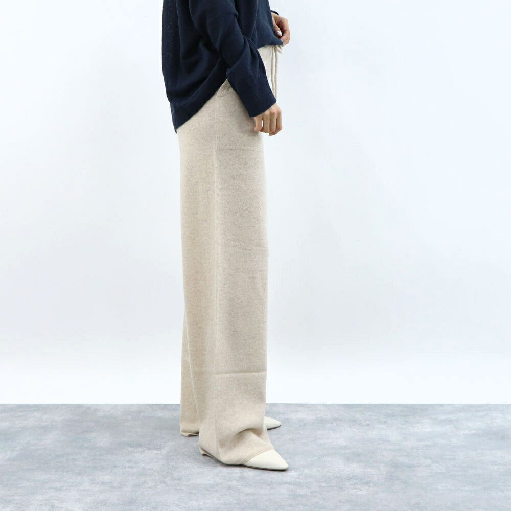 Max Mara ベージュ ニットパンツ ドロスト 21336032