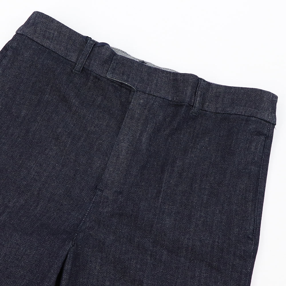 Max Mara デニムパンツ インディゴブルー クロップドパンツ ストレートパンツ 29186011