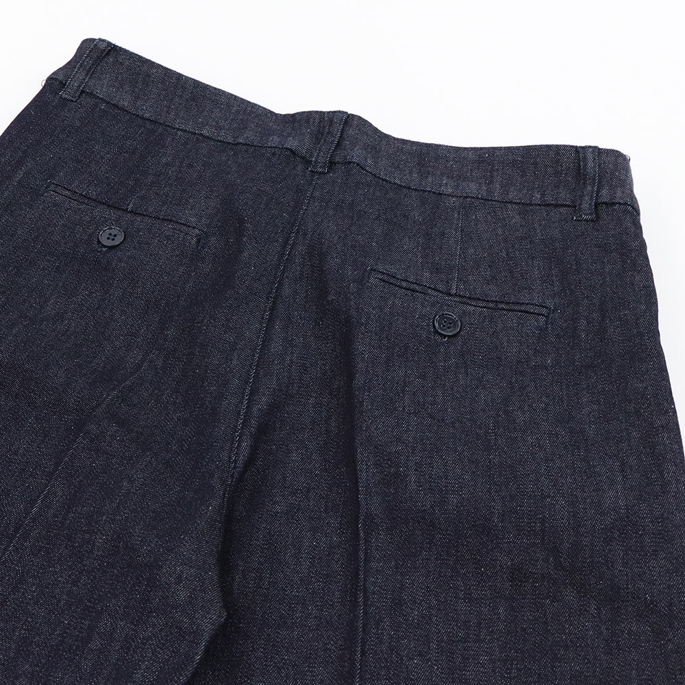 Max Mara デニムパンツ インディゴブルー クロップドパンツ ストレートパンツ 29186011