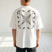Off-White Tシャツ WHITE バンダナスケート バックプリント 半袖 OMAA120S24JER0030110