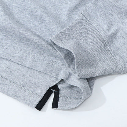 ポール スミス Paul Smith トップス Tシャツ・カットソー メンズ ブラック グレー ホワイト コットン 刺繍 シマウマ ワンポイント レインボー ハイネック タートルネック 長袖 M2R-391U-KZEBRA