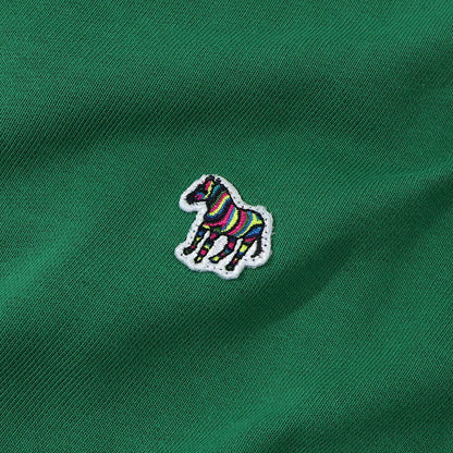 ポール スミス Paul Smith トップス スウェット・トレーナー メンズ グレー グリーン フルジップ ジップアップ  スタンドネック 刺繍 ワンポイント シマウマ ゼブラ グレー グリーン M2R-136TZ-L21116