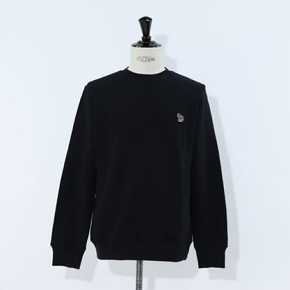 ポール スミス Paul Smith トップス スウェット・トレーナー レディース メンズ ユニセックス ネイビー ブラック コットン 刺繍 ワンポイント ゼブラ シマウマ パイル地 ネイビー ブラック  M2R-027R-KZEBRA