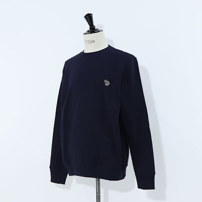 ポール スミス Paul Smith トップス スウェット・トレーナー レディース メンズ ユニセックス ネイビー ブラック コットン 刺繍 ワンポイント ゼブラ シマウマ パイル地 ネイビー ブラック  M2R-027R-KZEBRA