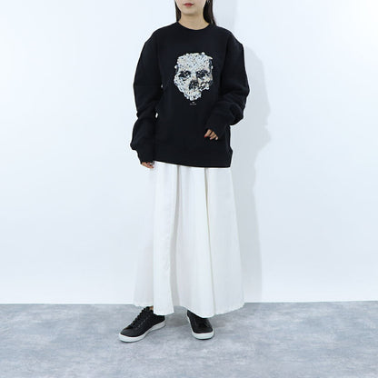 ポール スミス Paul Smith トップス スウェット・トレーナー レディース メンズ ユニセックス Bunnyskull Sweat Top ブラック コットン フロントプリント うさぎ スカル ドクロ クルーネック ブラック M2R-027R-LP4243