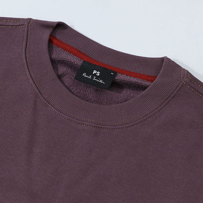 ポール スミス Paul Smith トップス スウェット・トレーナー レディース メンズ ユニセックス REG FIT SWEATSHIRT ZEBRA ブルー ボルドー コットン 刺繍 ワンポイント ゼブラ シマウマ クルーネック パイル地 M2R-027RZ-L21116
