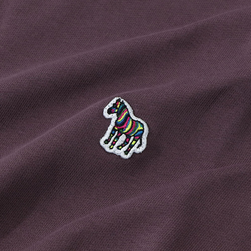 ポール スミス Paul Smith トップス スウェット・トレーナー レディース メンズ ユニセックス REG FIT SWEATSHIRT ZEBRA ブルー ボルドー コットン 刺繍 ワンポイント ゼブラ シマウマ クルーネック パイル地 M2R-027RZ-L21116