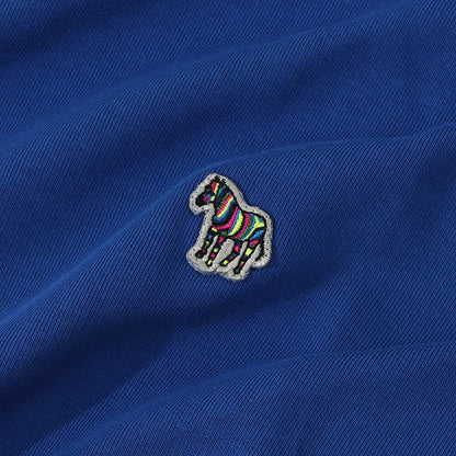 ポール スミス Paul Smith トップス スウェット・トレーナー レディース メンズ ユニセックス REG FIT SWEATSHIRT ZEBRA ブルー ボルドー コットン 刺繍 ワンポイント ゼブラ シマウマ クルーネック パイル地 M2R-027RZ-L21116
