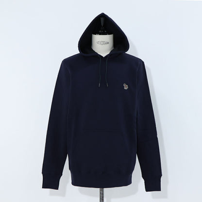 ポール スミス Paul Smith トップス パーカー レディース メンズ ユニセックス REG FIT HOODY ZEBRA ネイビー グレー ブラック コットン 刺繍 ワンポイント シマウマ ゼブラ フーディ ネイビー グレー ブラック M2R-284S-KZEBRA