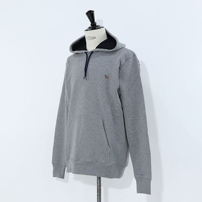 ポール スミス Paul Smith トップス パーカー レディース メンズ ユニセックス REG FIT HOODY ZEBRA ネイビー グレー ブラック コットン 刺繍 ワンポイント シマウマ ゼブラ フーディ ネイビー グレー ブラック M2R-284S-KZEBRA