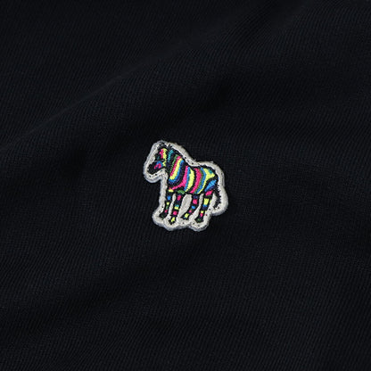 ポール スミス Paul Smith トップス パーカー レディース メンズ ユニセックス REG FIT HOODY ZEBRA ネイビー グレー ブラック コットン 刺繍 ワンポイント シマウマ ゼブラ フーディ ネイビー グレー ブラック M2R-284S-KZEBRA