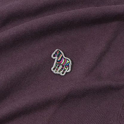 ポール スミス Paul Smith トップス ニット メンズ SWEATER ROLL NECK ZEB BAD ブルー ネイビー ボルドー コットン ナイロン ウール 刺繍 ワンポイント シマウマ ゼブラ ハイネック タートルネック ネイビー ブルー ボルドー M2R-230YZ-L21931