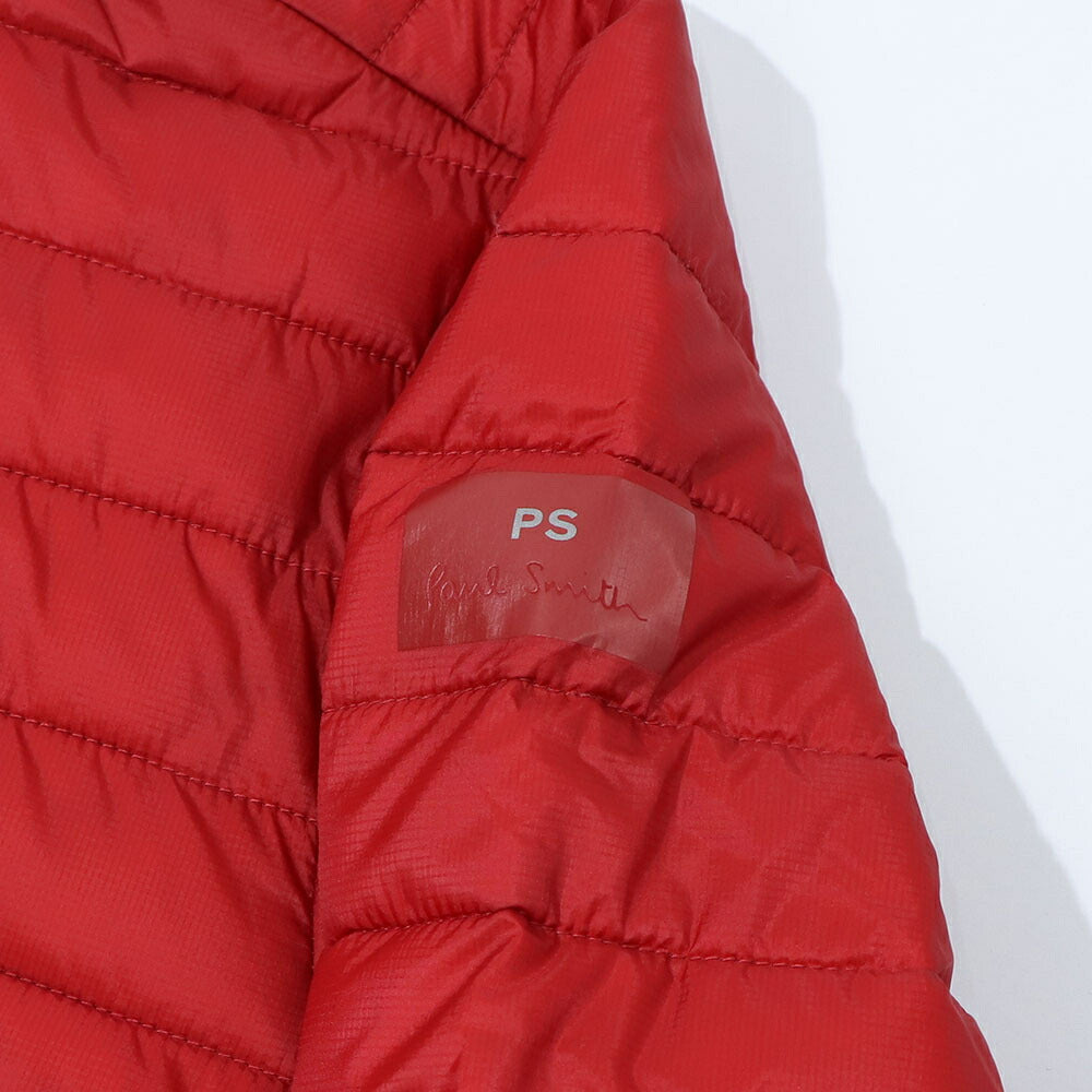 ポール スミス Paul Smith アウター ダウンウェア メンズ FIBRE DOWN PADDED COAT レッド キルティング 無地 シンプル コンパクト ブラック レッド ハーフ・ショート丈 M2R-442Y-L21876