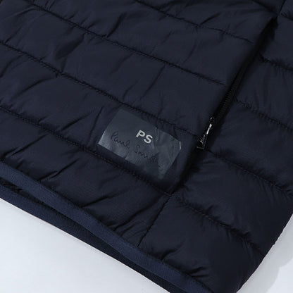 ポール スミス Paul Smith アウター ダウンウェア メンズ FIBRE DOWN PADDED GILET レッド ブラック キルティング 無地 シンプル コンパクト ブラック レッド ダウンベスト M2R-441Y-L21876