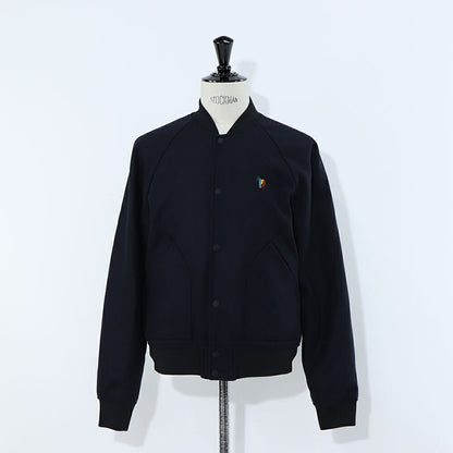 ポール スミス Paul Smith アウター ジャケット・ブルゾン メンズ WADDED VARSITY JACKET ネイビー ウール カシミヤ カシミア 無地 ラグラン M2R-192X-L21059