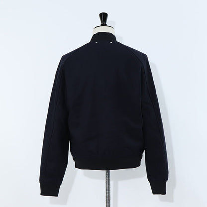 ポール スミス Paul Smith アウター ジャケット・ブルゾン メンズ WADDED VARSITY JACKET ネイビー ウール カシミヤ カシミア 無地 ラグラン M2R-192X-L21059