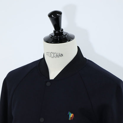ポール スミス Paul Smith アウター ジャケット・ブルゾン メンズ WADDED VARSITY JACKET ネイビー ウール カシミヤ カシミア 無地 ラグラン M2R-192X-L21059