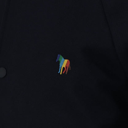 ポール スミス Paul Smith アウター ジャケット・ブルゾン メンズ WADDED VARSITY JACKET ネイビー ウール カシミヤ カシミア 無地 ラグラン M2R-192X-L21059