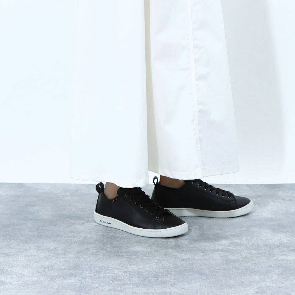 Paul Smith スニーカー ブラック レザー ラバー ローカット
