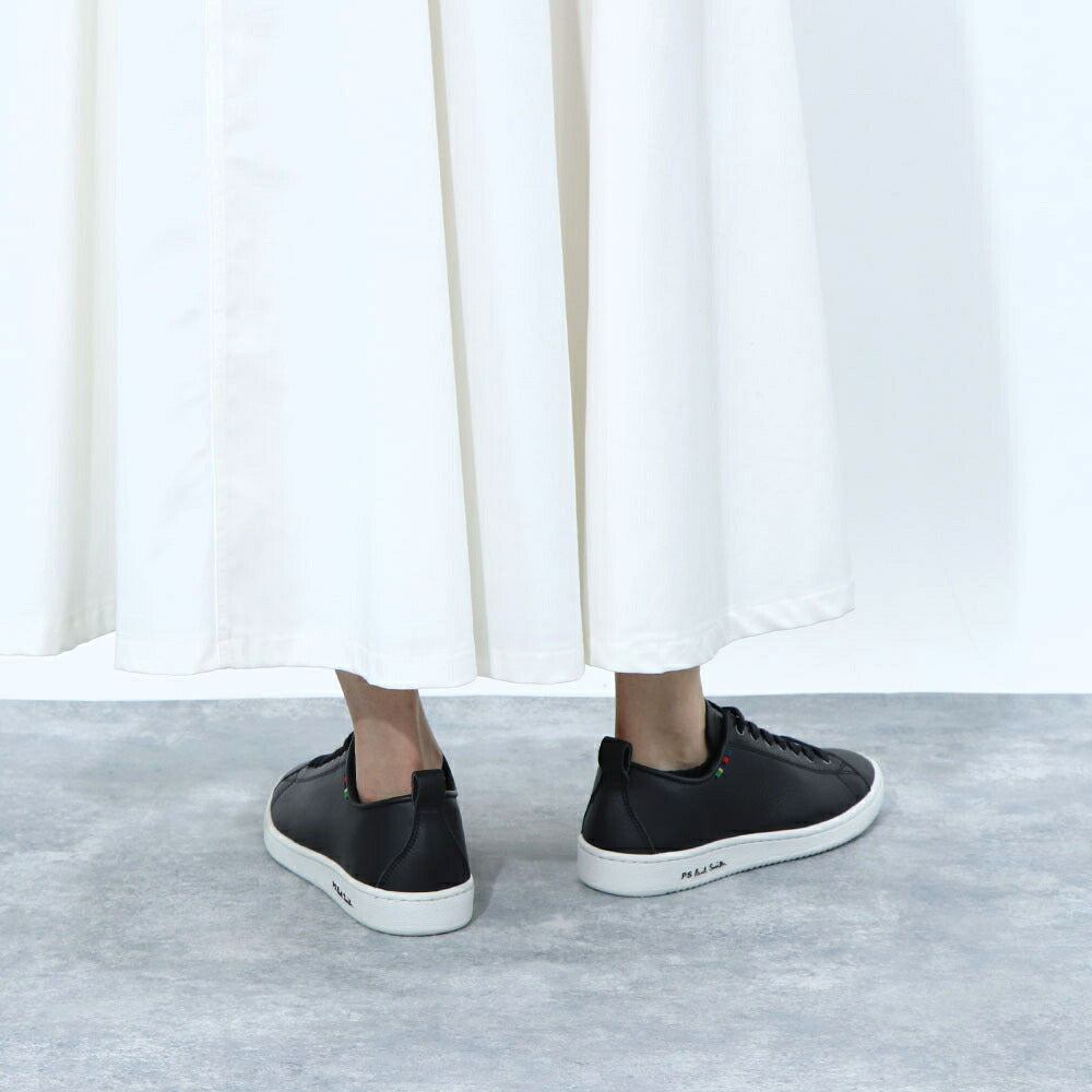 Paul Smith スニーカー ブラック レザー ラバー ローカット