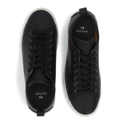 ポール スミス Paul Smith シューズ スニーカー メンズ  ブラック レザー ラバー スニーカー レザー ワンポイント ロゴ ローカット M2S-MIY02-ASET