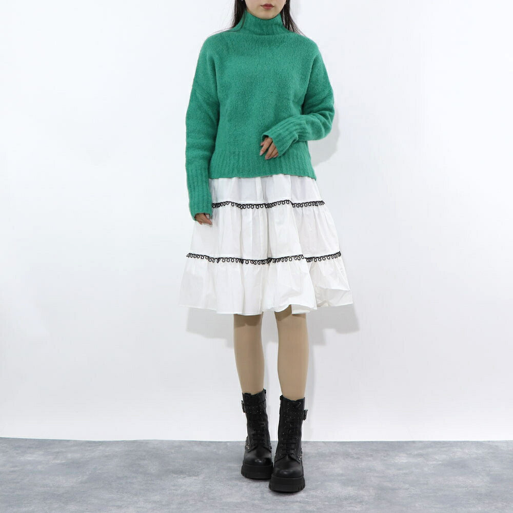 PINKO  スカート  ホワイト シンプル  1B14M5-8012