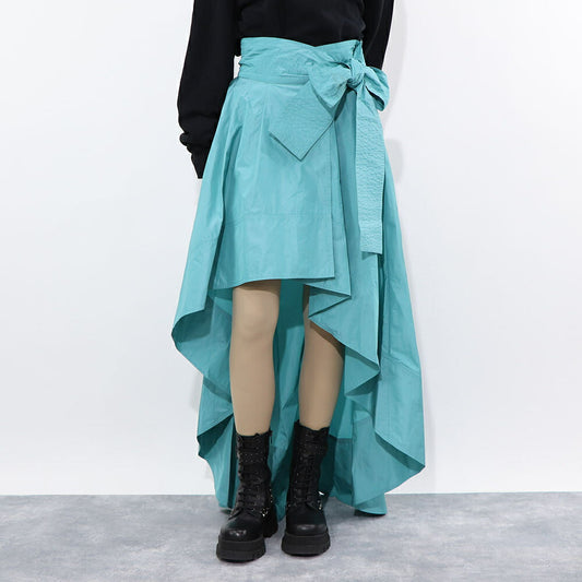 PINKO グリーン マキシスカート ロングスカート 1G14KL-7922