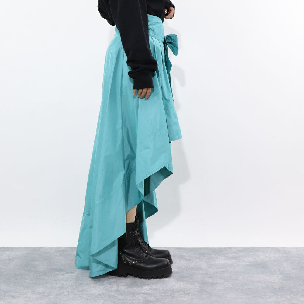 PINKO グリーン マキシスカート ロングスカート 1G14KL-7922