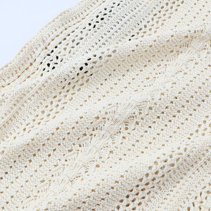 PINKO ベージュ サマーニットスカート 1G15RH-Y6T9