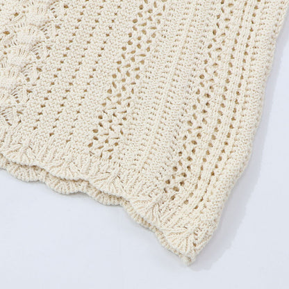 PINKO ベージュ サマーニットスカート 1G15RH-Y6T9