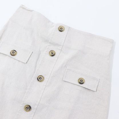 PINKO  スカート   べージュ グリーン ミディアム丈 タイト 1G160C-7435