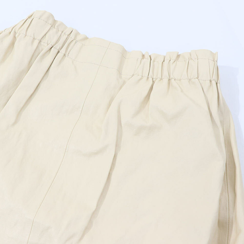 PINKO  スカート  ベージュ シンプル 無地 ミディアム丈 1G16ZY-Y6W7